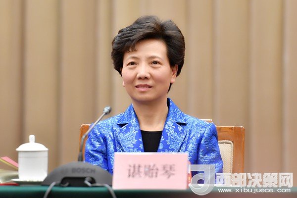 全國人大代表、貴州省委副書記、省長諶貽琴發(fā)言